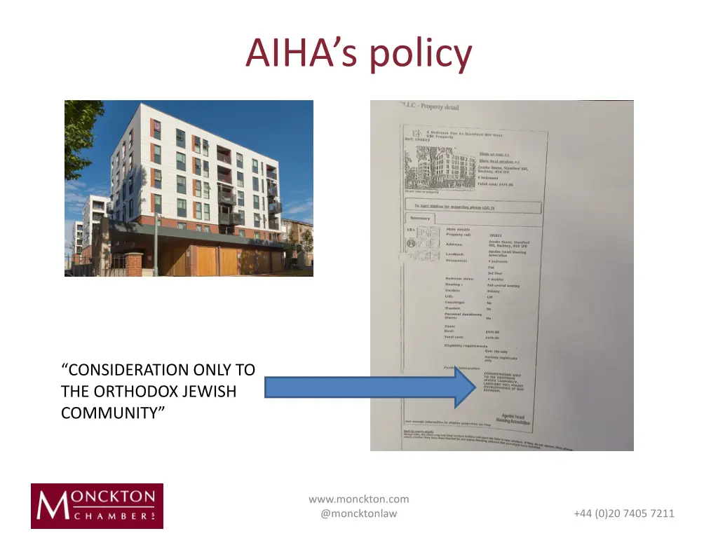 aiha s policy