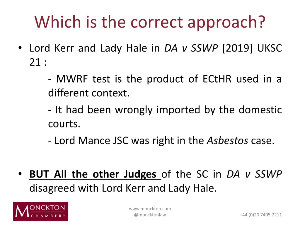which is the correct approach