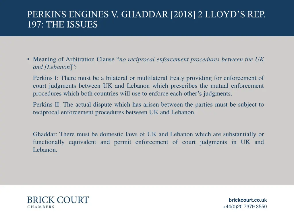 perkins engines v ghaddar 2018 2 lloyd 2