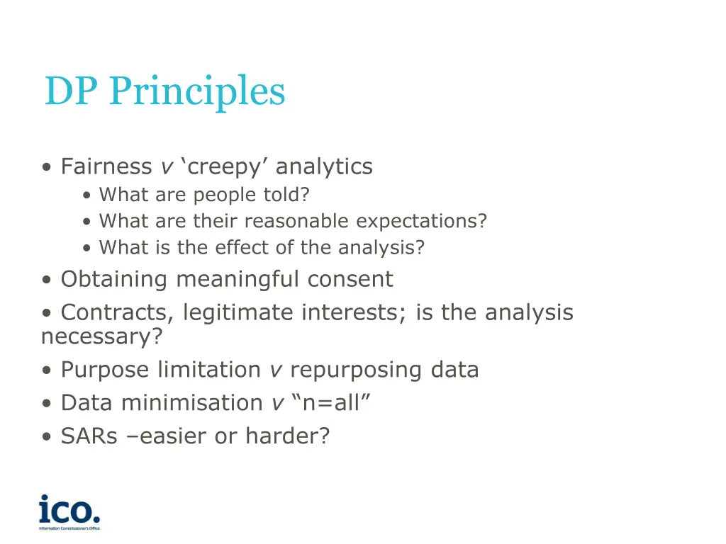dp principles
