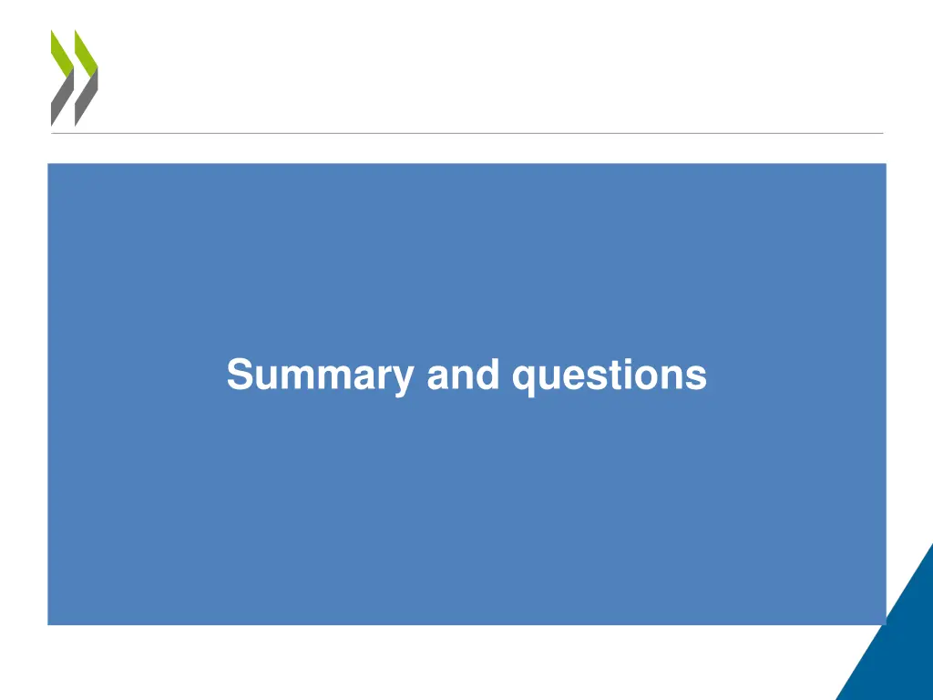 summary and questions