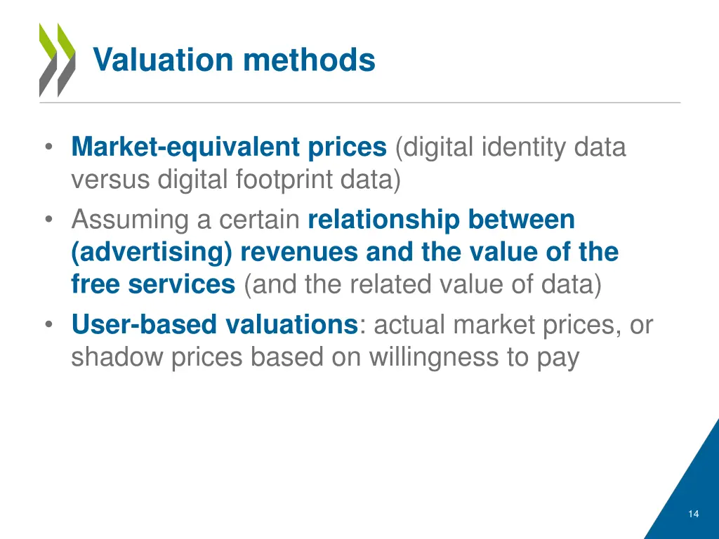 valuation methods