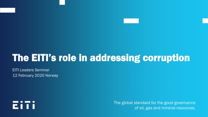the the eiti s eiti s role