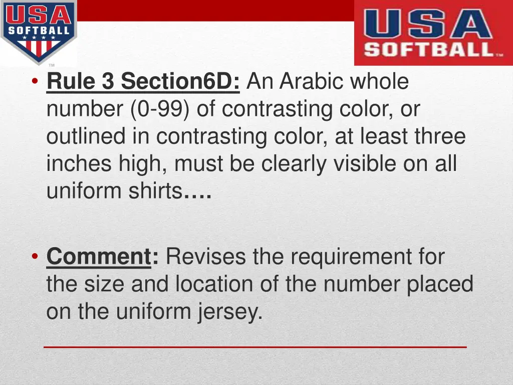 rule 3 section6d an arabic whole number