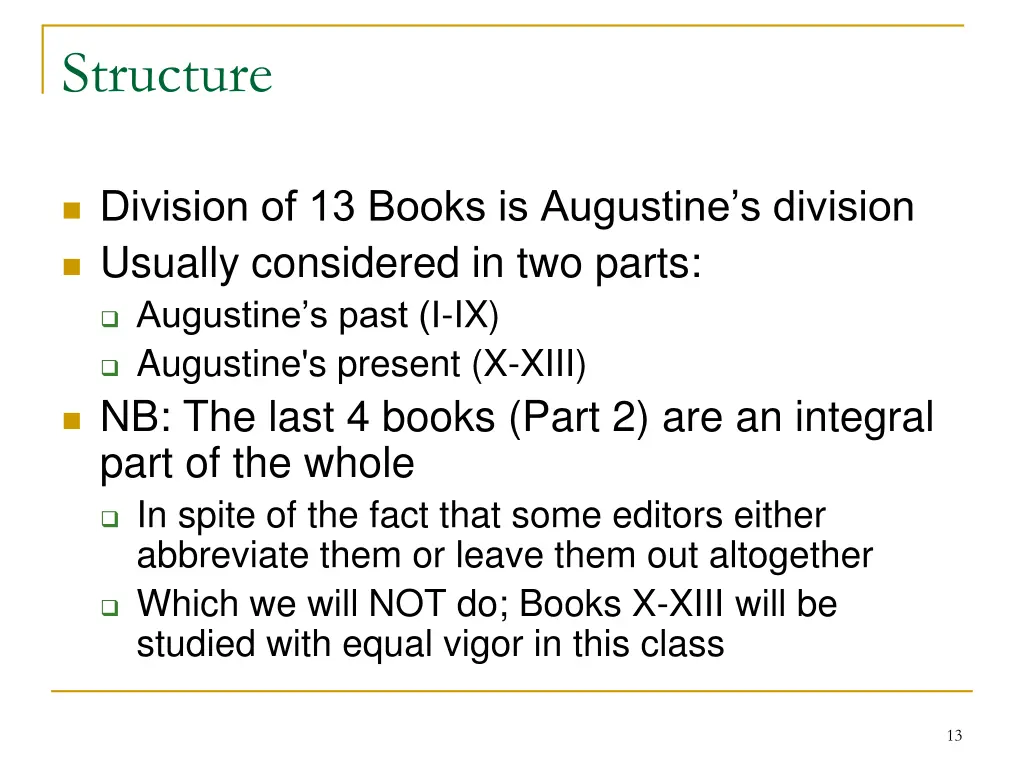 structure