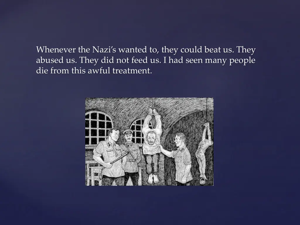 whenever the nazi s wanted to they could beat
