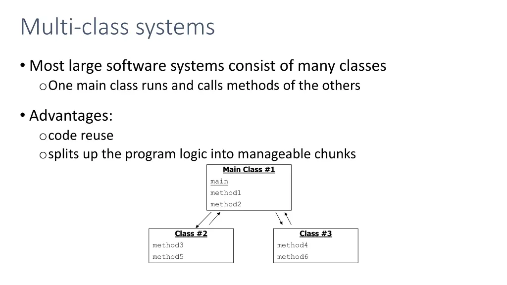 multi class systems
