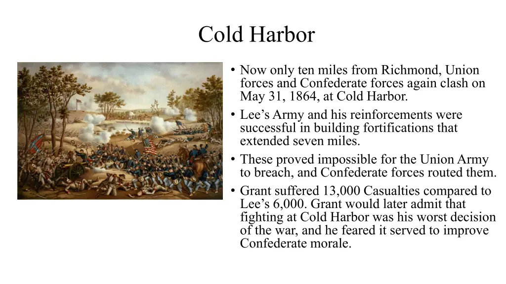 cold harbor