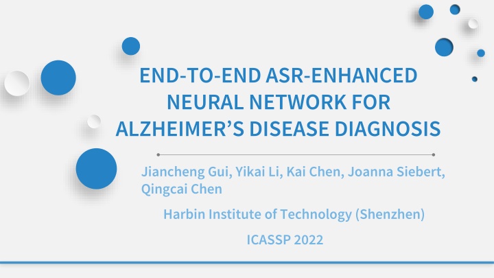 end to end asr enhanced neural network