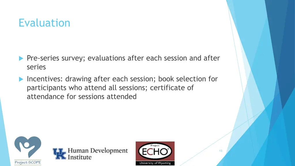 evaluation