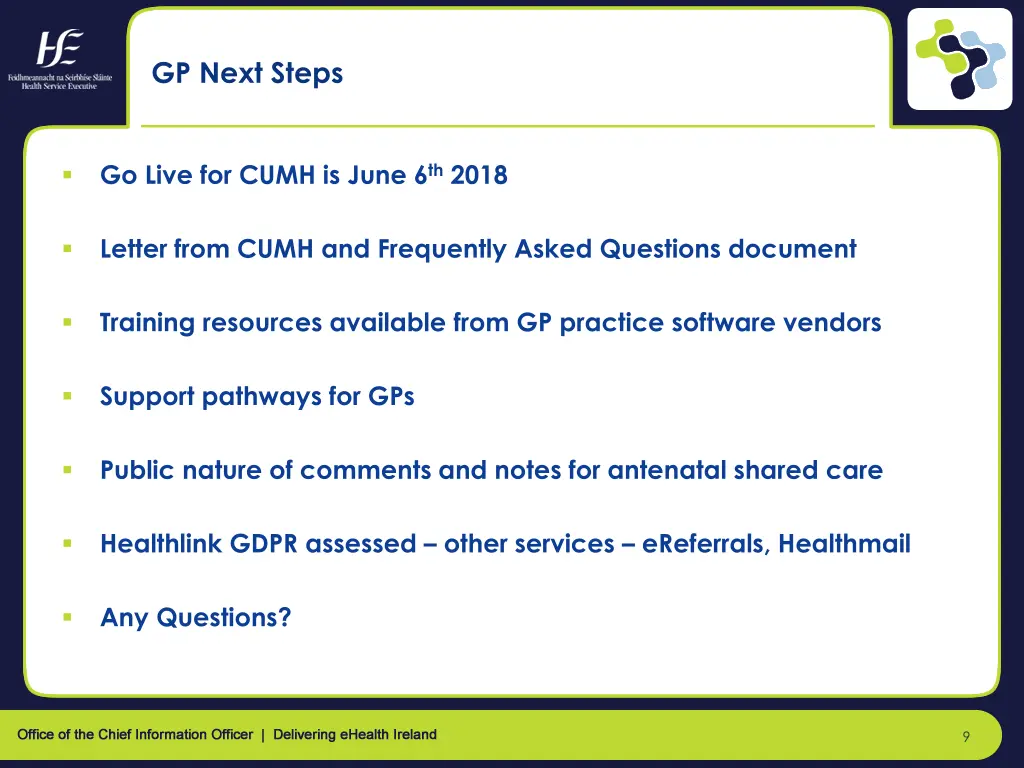 gp next steps