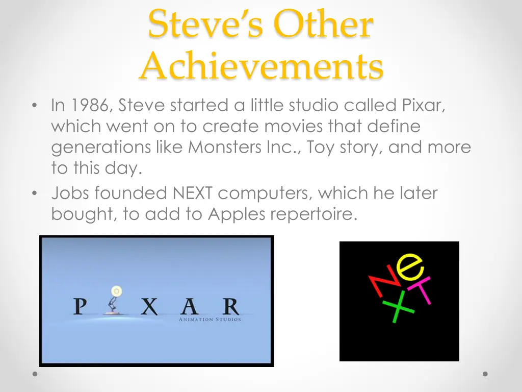 steve s other achievements in 1986 steve started