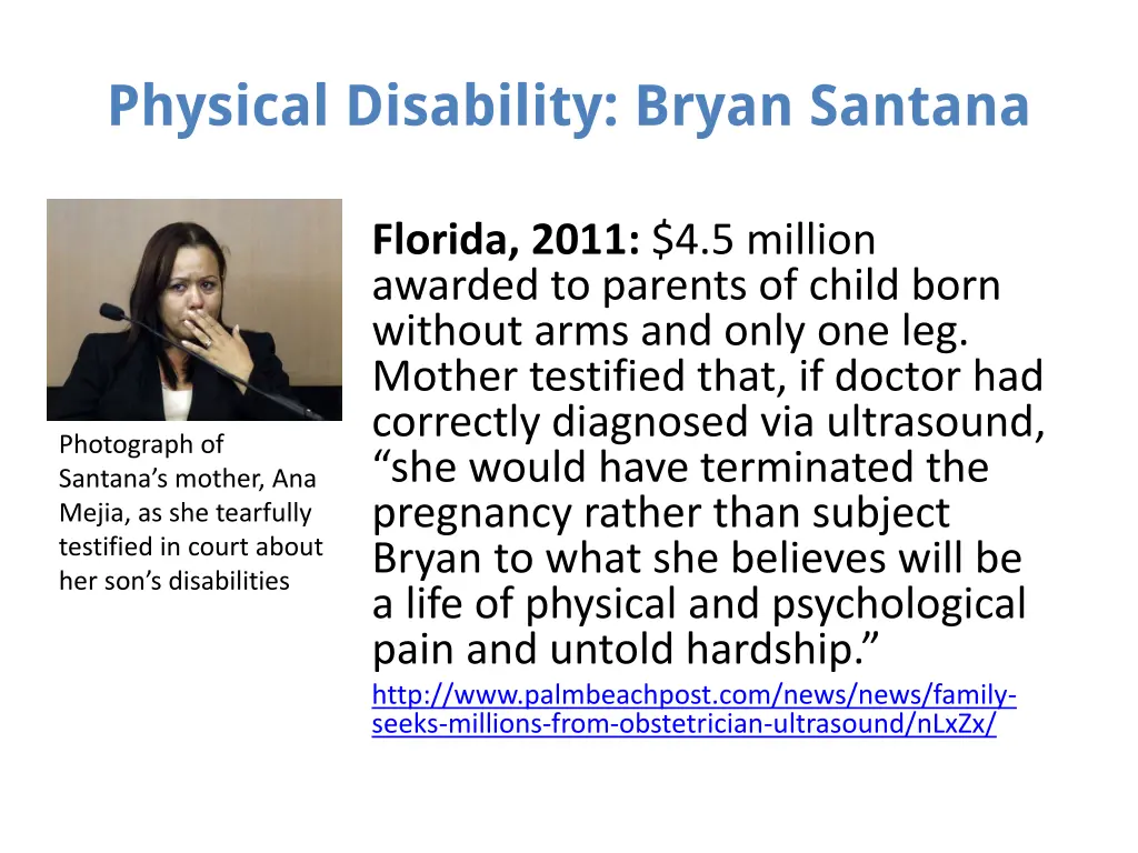 physical disability bryan santana