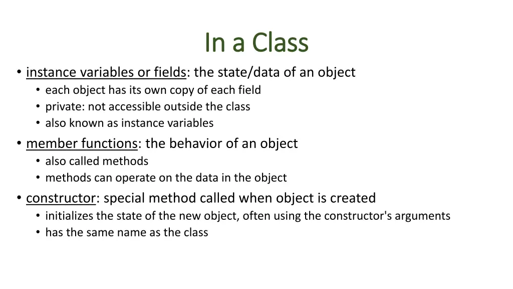 in a class in a class