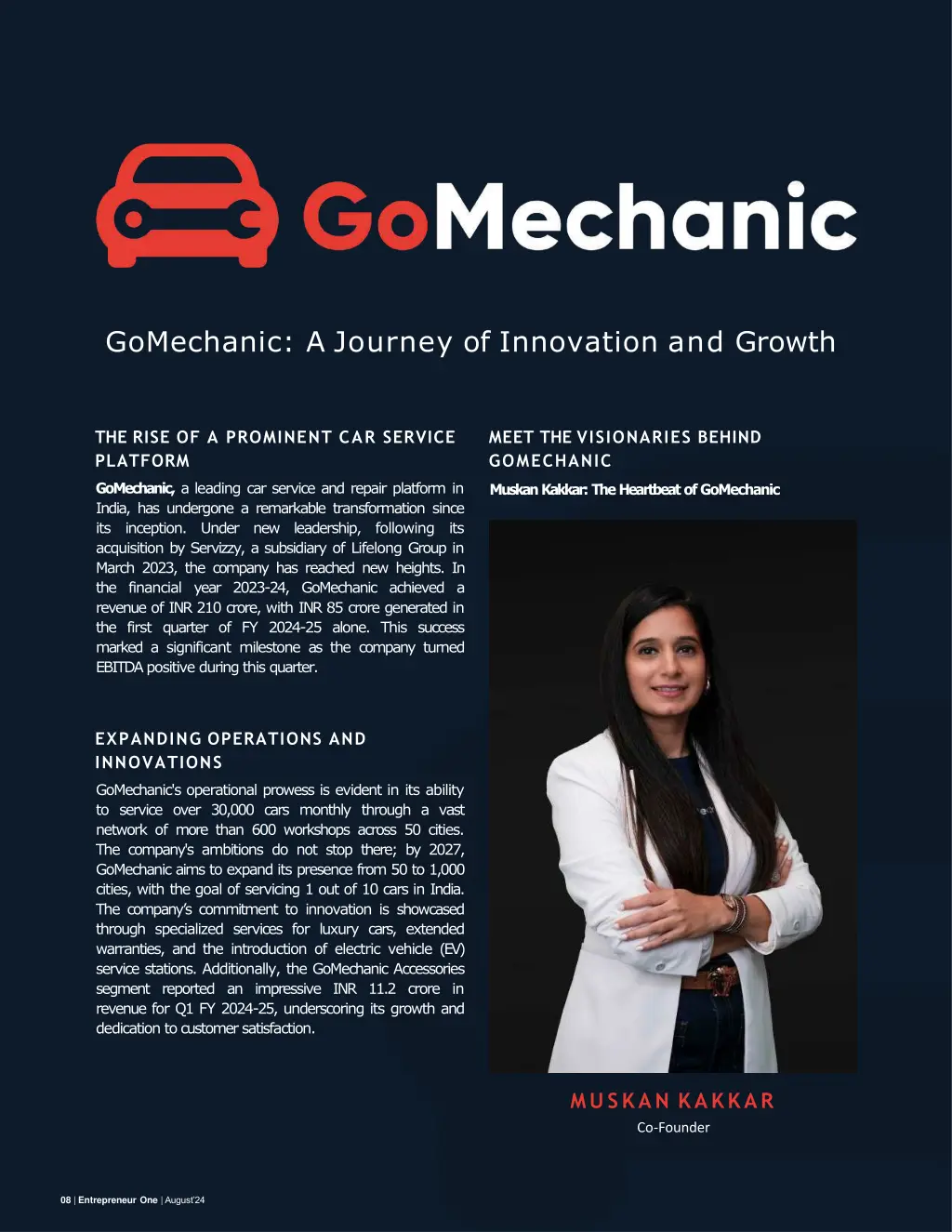 gomechanic a journey of innovation and growth