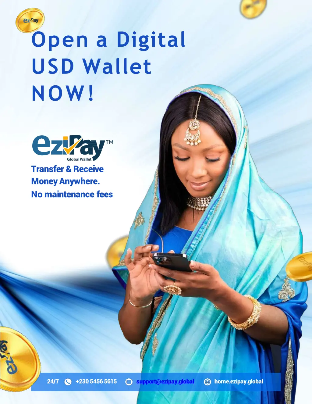 open a digital usd wallet now