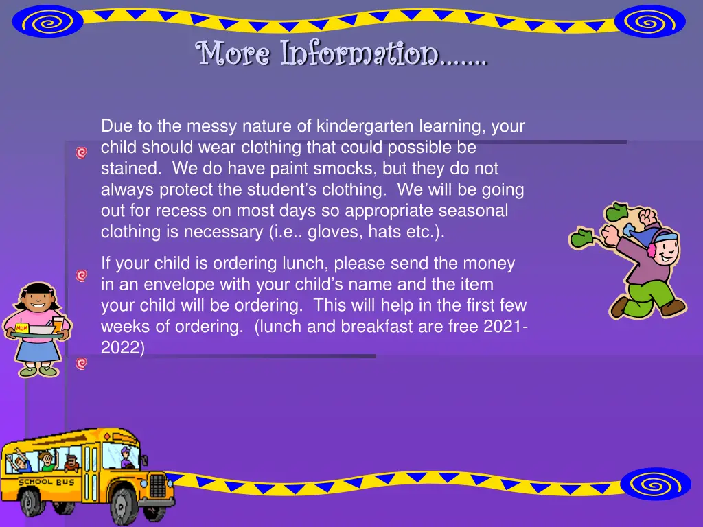 more information more information