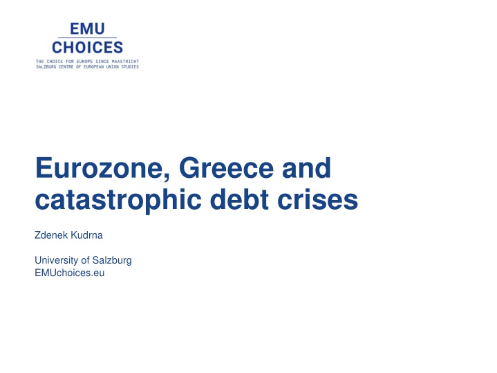 eurozone greece and catastrophic debt crises