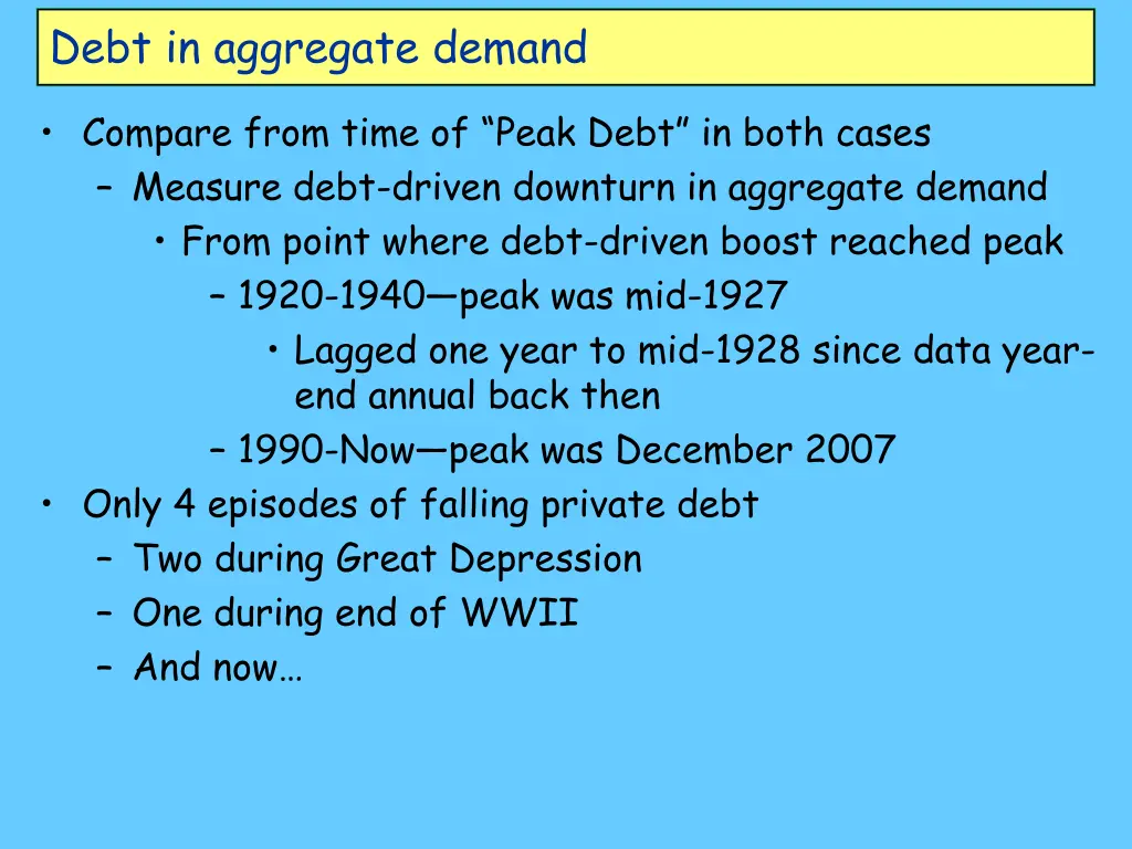 debt in aggregate demand 4