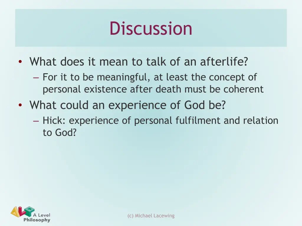 discussion