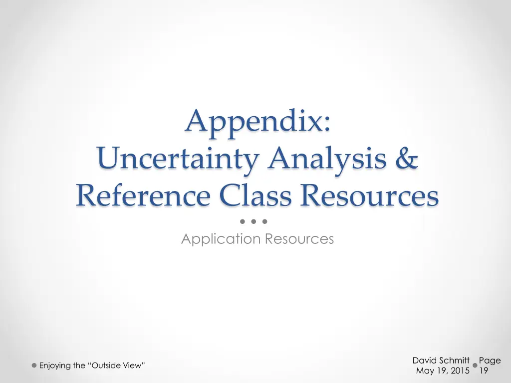 appendix