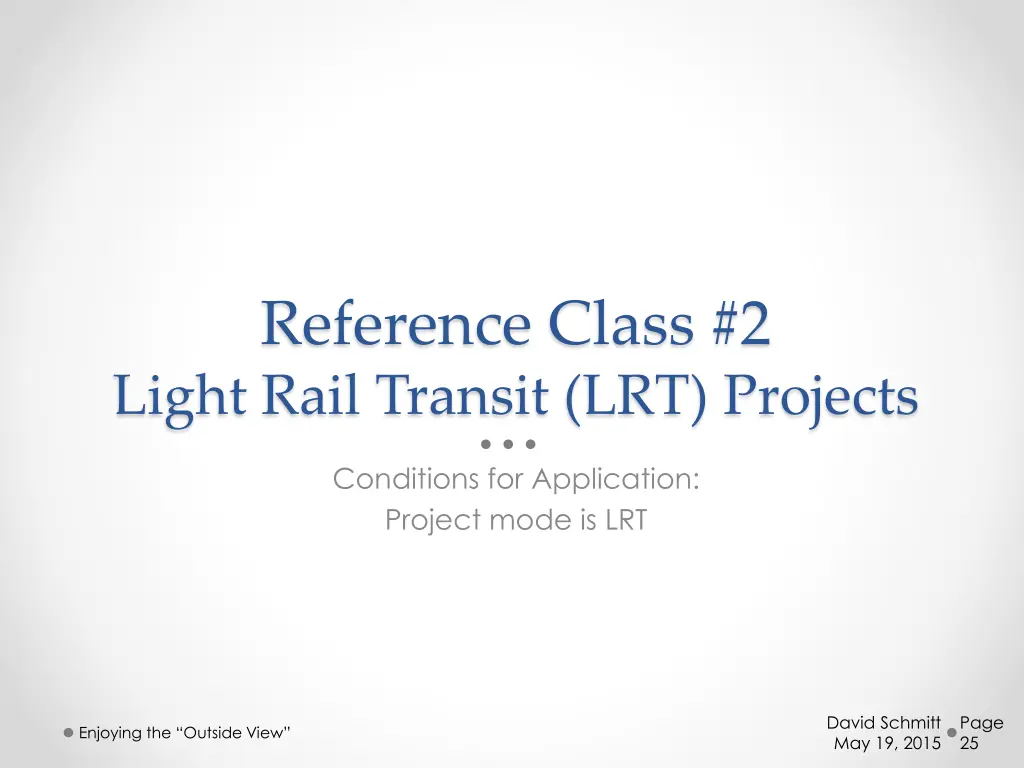 reference class 2 light rail transit lrt projects
