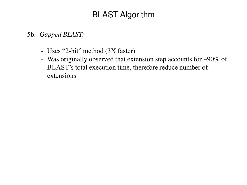 blast algorithm 3