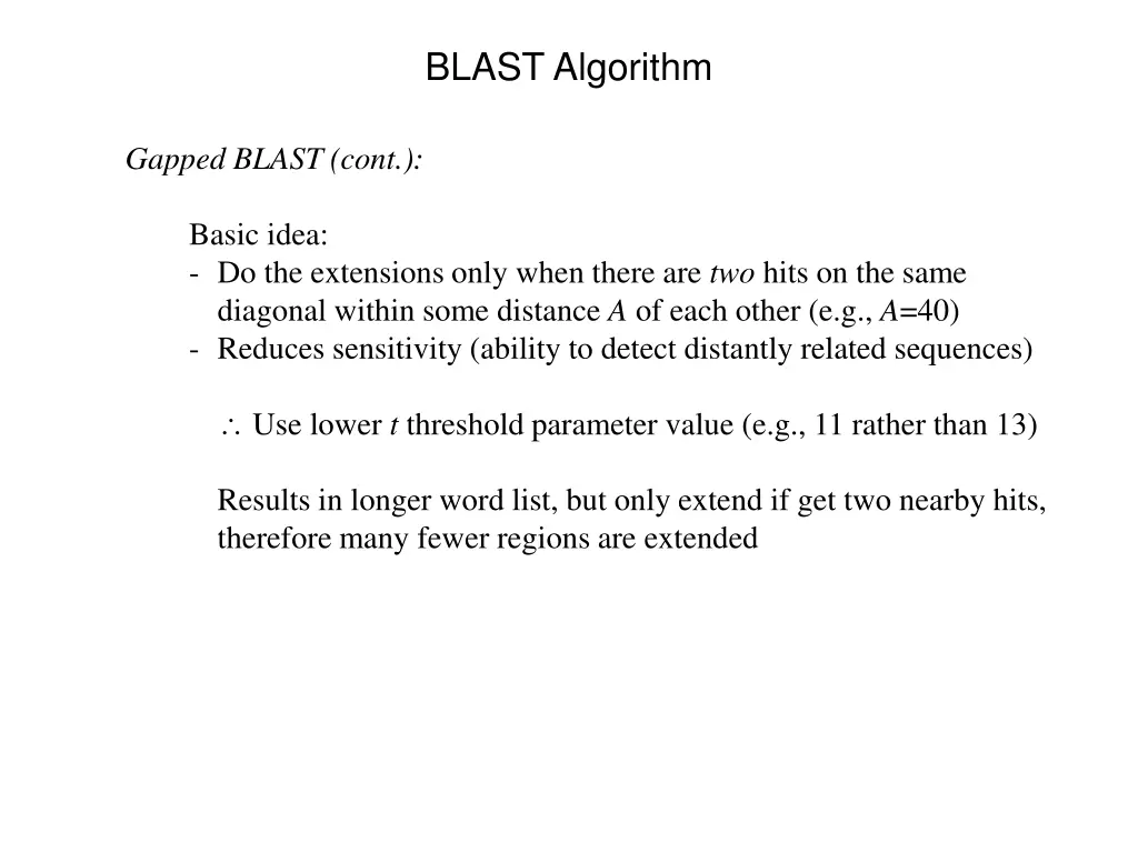 blast algorithm 4