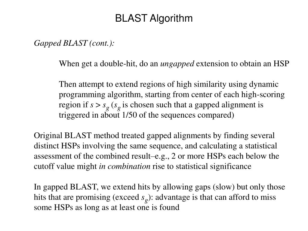 blast algorithm 5