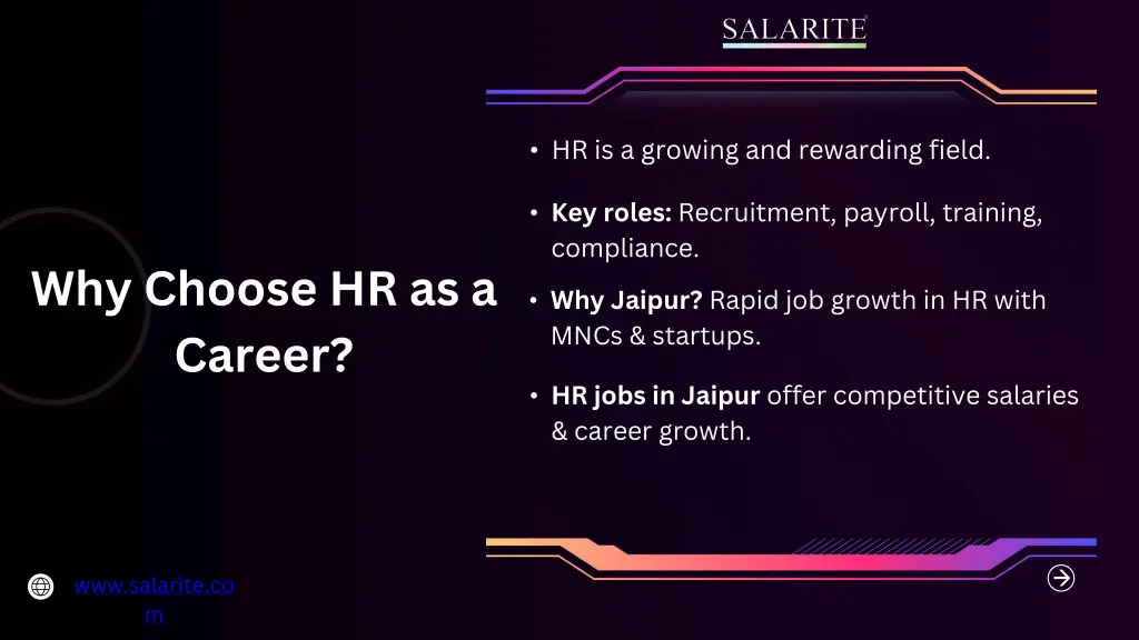 hr is a growing and rewarding field