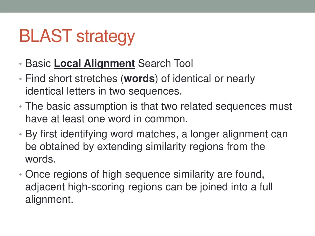 blast strategy
