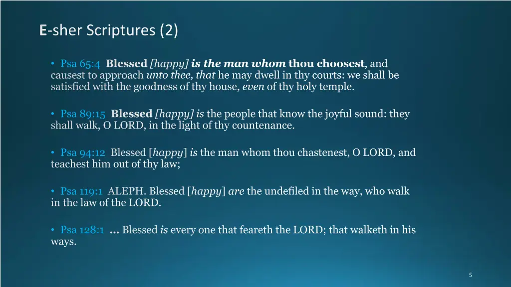 e sher scriptures 2