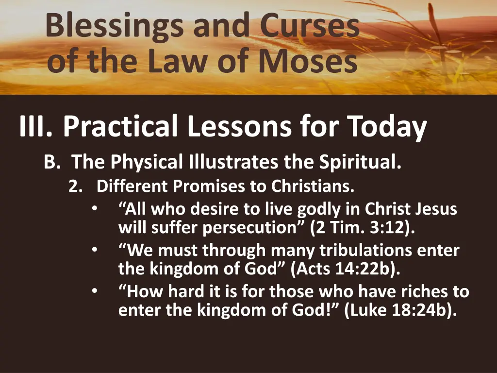 blessings and curses of the law of moses 22