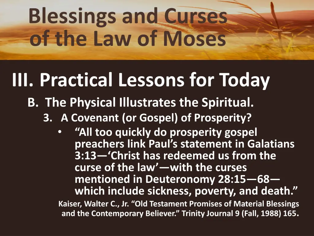 blessings and curses of the law of moses 25