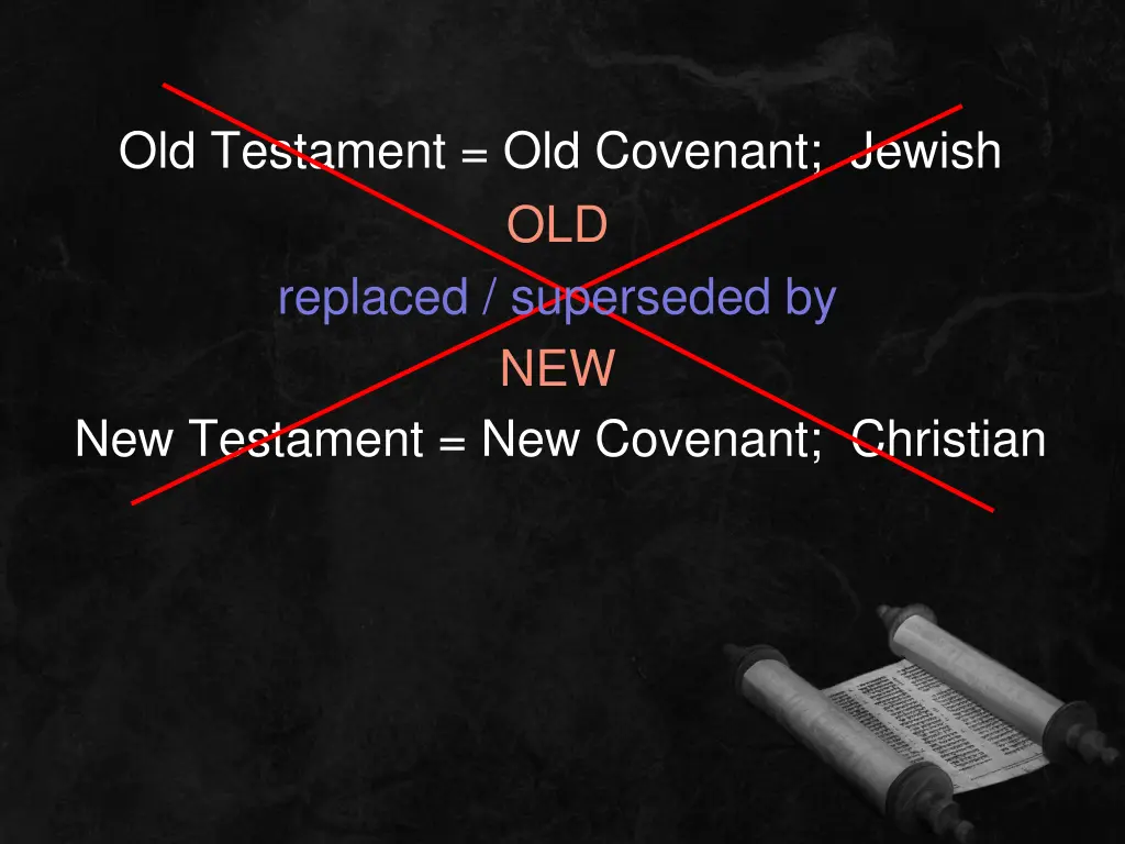 old testament old covenant jewish old replaced