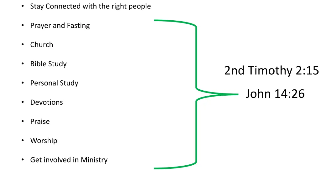 stay connected with the right people