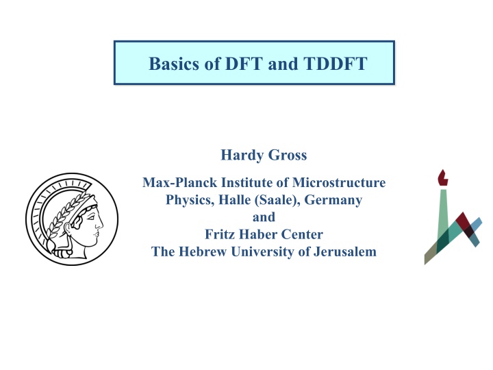 basics of dft and tddft