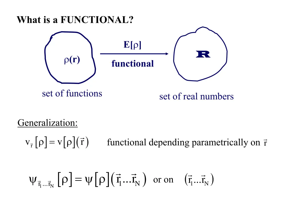 what is a functional