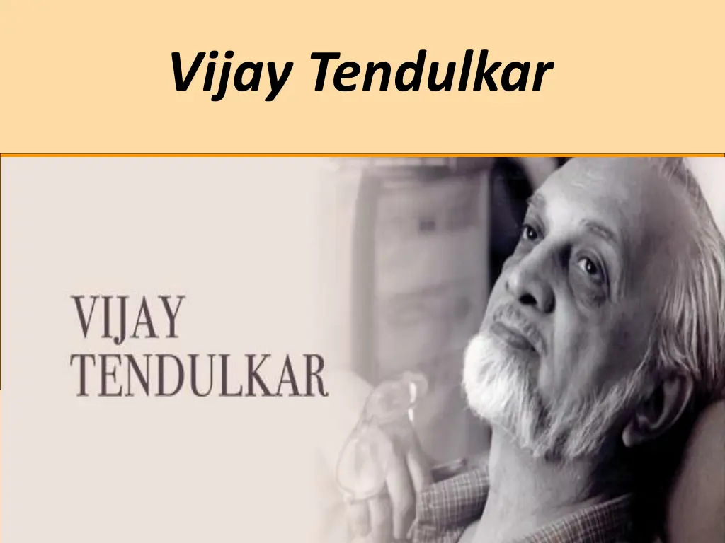 vijay tendulkar