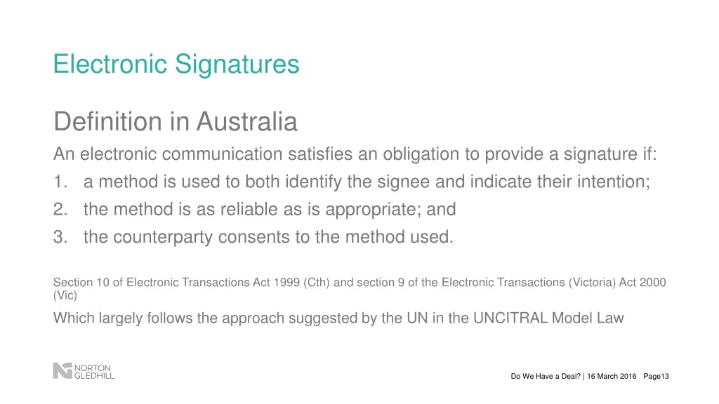 electronic signatures 1