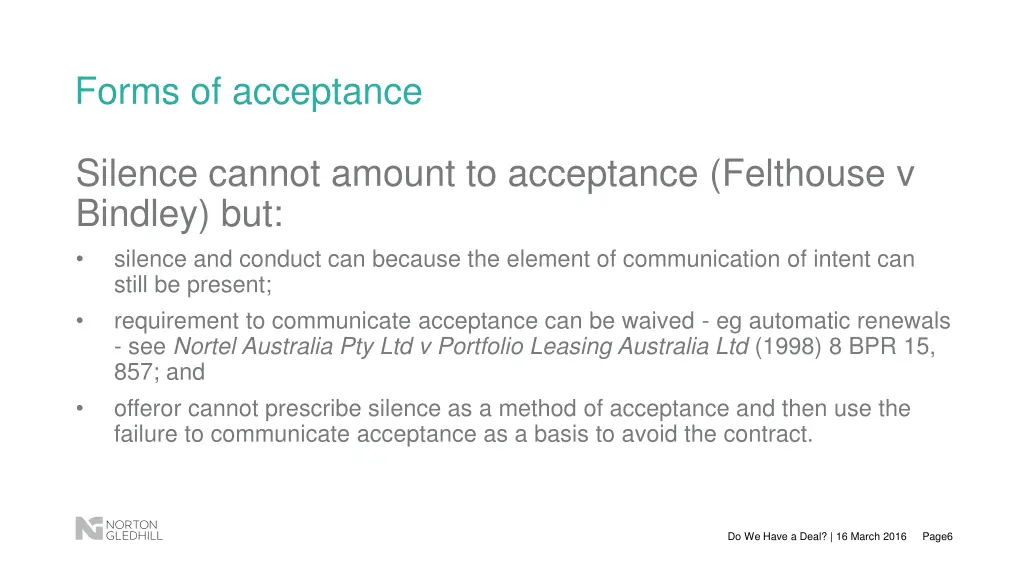 forms of acceptance 1