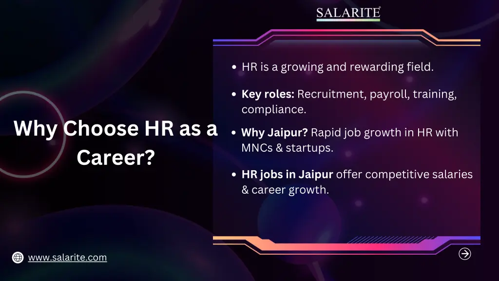 hr is a growing and rewarding field