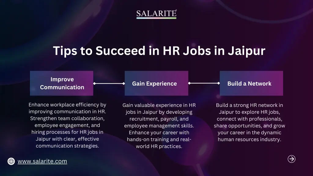 tips to succeed in hr jobs in jaipur