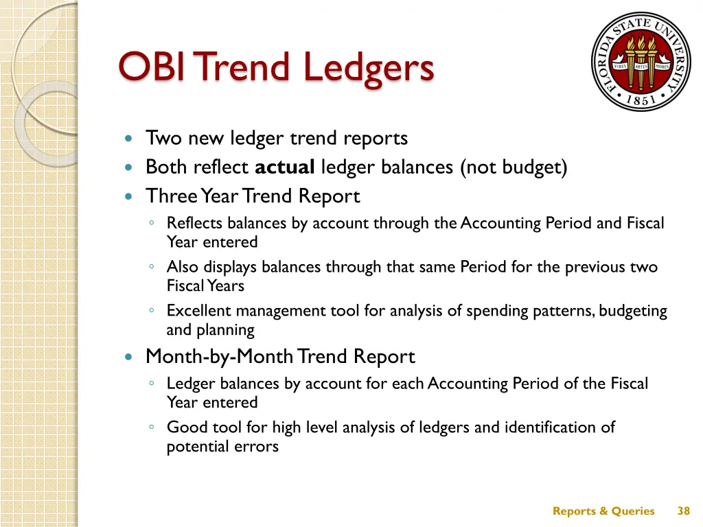 obi trend ledgers