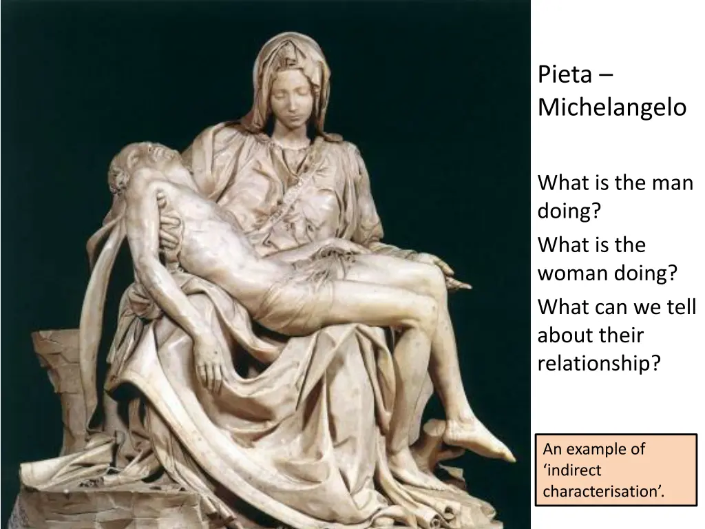 pieta michelangelo