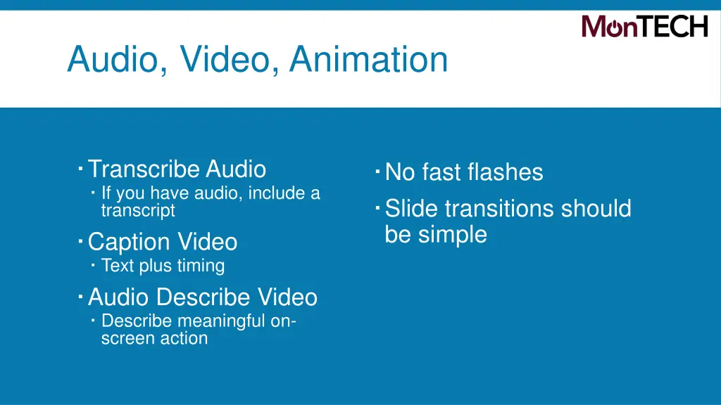 audio video animation