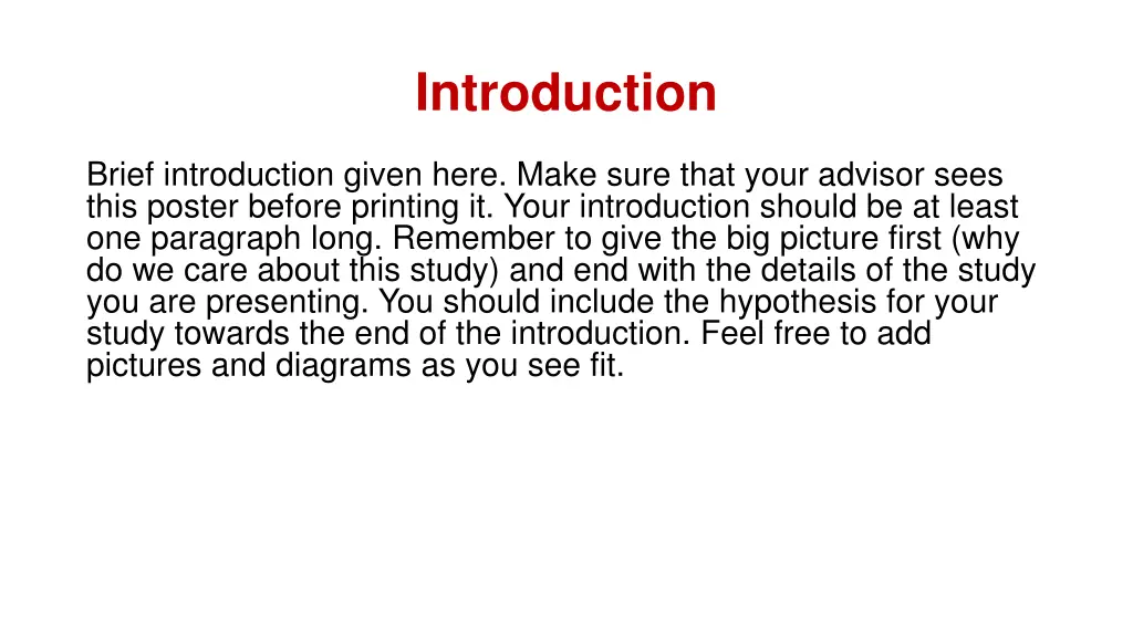 introduction
