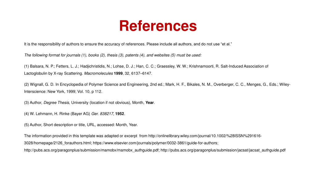 references
