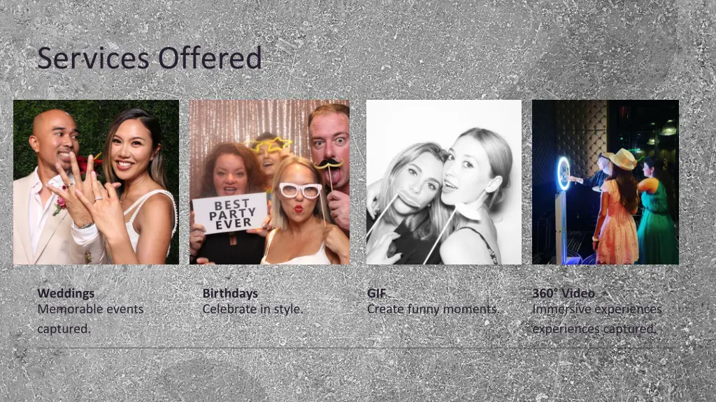 services offered