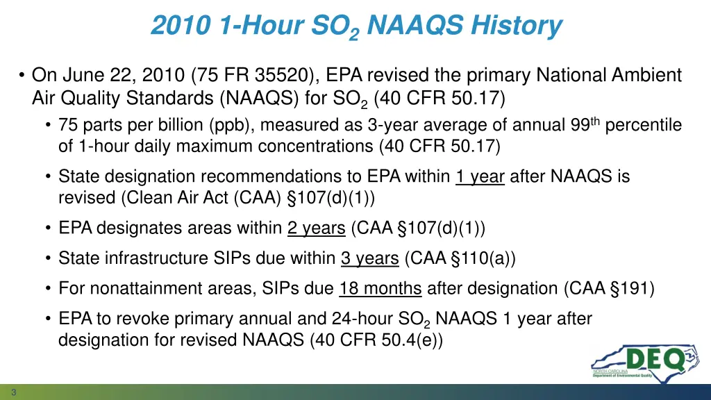 2010 1 hour so 2 naaqs history
